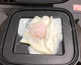 卵とキャベツのホットサンド作り方2写真