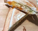卵とキャベツのホットサンド作り方5写真