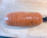 朝食に！ケチャップカレーのホットドッグ作り方1写真