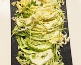 お好み焼き風☆キャベツ焼き作り方1写真