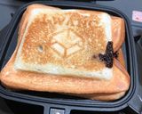 チョコバナナ マシュマロ ホットサンド作り方2写真
