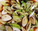 鶏ムネ肉で簡単★ねぎ南蛮漬け作り方2写真