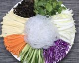 乾燥こんにゃくパスタで中華料理の東北冷菜作り方14写真