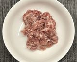 乾燥こんにゃくパスタで中華料理の東北冷菜作り方6写真