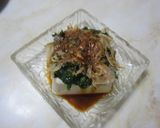 おいしいモロヘイヤと豆腐のアラカルト作り方7写真