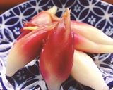 綺麗なピンク色ミョウガ甘酢 すし酢で簡単作り方4写真
