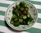 オクラのおかか和え作り方104写真