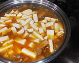 牛スジと豆腐のピリ辛味噌スープ作り方13写真