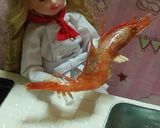リカちゃんサイズ♡甘海老の舟盛りꕤ*.ﾟ作り方1写真
