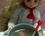 リカちゃんサイズ♡野球シリꕤ海老の赤だし作り方4写真