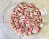 レンジで簡単！カルボナーラサンド作り方4写真