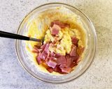 レンジで簡単！カルボナーラサンド作り方5写真