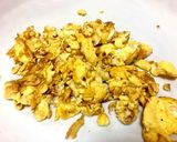 野菜炒め キムチ入り ガチ盛り大皿料理作り方3写真