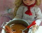 リカちゃんサイズ♡野球シリꕤ海老の赤だし作り方6写真