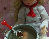 リカちゃんサイズ♡野球シリꕤ海老の赤だし作り方5写真