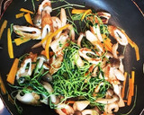 豆苗とちくわのカレー風味作り方1写真