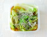 レタスとじゃこのおひたし～生姜風味～作り方3写真