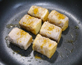 簡単！厚揚げ肉巻きのカレー風味作り方5写真