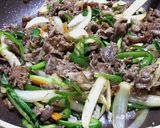 牛肉スタミナ炒めご飯(丼)～おかずにも～作り方5写真