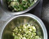 薬味てんこ盛りの冷ややっこ作り方1写真