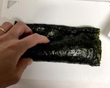 朝食用♪見た目は気にしない♪納豆巻き風作り方3写真