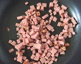 たくあんチャーハン作り方3写真
