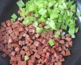 たくあんチャーハン作り方4写真