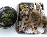 山菜と茸のマリネ♪作り方1写真