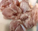 鶏&カラフル野菜甘酢炒作り方1写真
