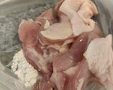 鶏&カラフル野菜甘酢炒作り方2写真