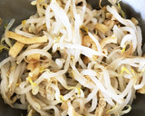 薄揚げともやしの酢の物＊胡麻風味作り方3写真
