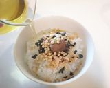 お茶漬けのあられを切り餅で作り方5写真