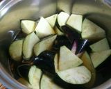 なすと鶏ひき肉のカレー煮作り方3写真