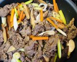 たっぷり野菜と牛肉のピリ辛炒め作り方3写真