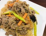 たっぷり野菜と牛肉のピリ辛炒め作り方4写真
