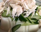 豆腐にバンバンジー。作り方4写真