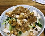 豆腐にバンバンジー。作り方6写真