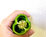 ずぼらの簡単崩れないピーマンの肉詰め作り方1写真