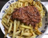 簡単☆絶品☆フライドポテトのイカ塩辛和え作り方3写真