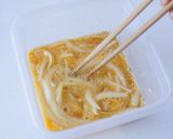 おでかけのお弁当に♪ワンハンドかつ丼作り方3写真