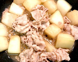 ほくほく冬瓜と豚バラのめんつゆ炒め作り方3写真