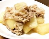 ほくほく冬瓜と豚バラのめんつゆ炒め作り方4写真