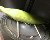 皮を剥かずにレンジでチン！とうもろこし作り方3写真