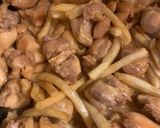 フライドポテトリメイク チーズタッカルビ作り方3写真