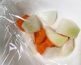 全てレンジ胸肉ゴロゴロ野菜青椒肉絲風作り方6写真