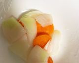 全てレンジ胸肉ゴロゴロ野菜青椒肉絲風作り方7写真
