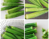 驚く美味しさ！やみつき＊丸ごと塩オクラ作り方1写真