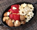 簡単！驚き食感☆ちくわぶのアヒージョ作り方3写真