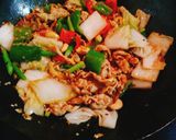 （お店・プロの味）豚・白菜の四川炒め作り方5写真