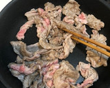 豚肉とねぎの黒酢炒め作り方5写真